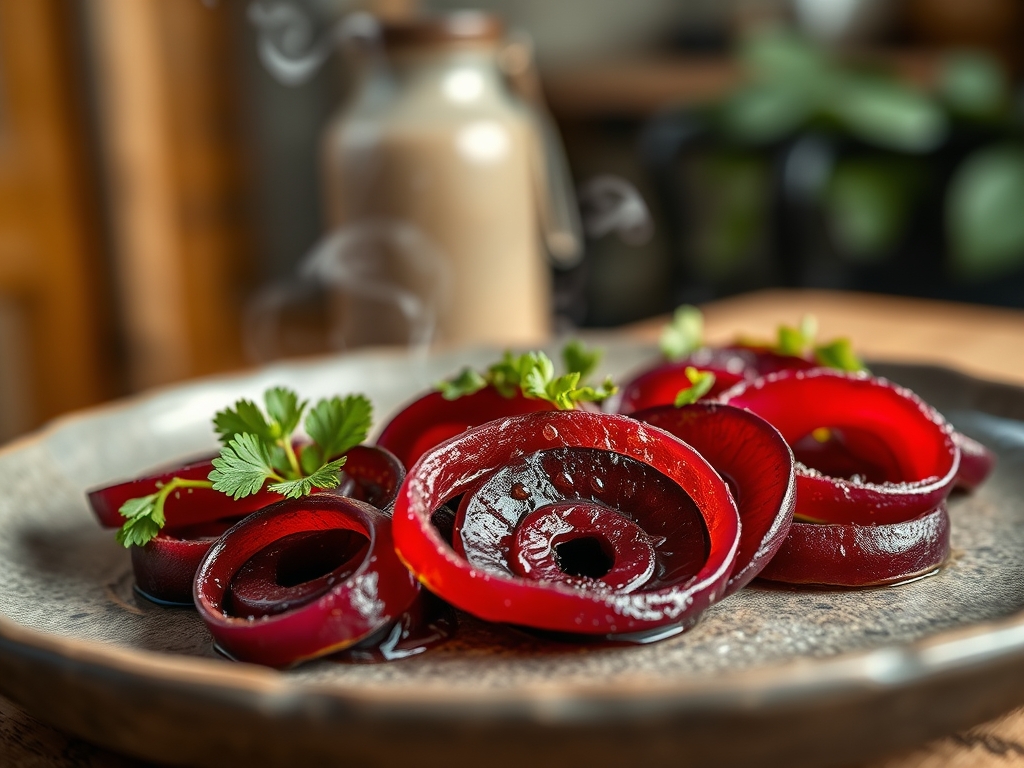 Beetroot Spirals