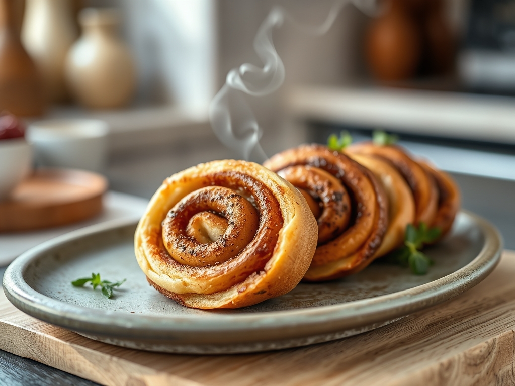 Cinnamon Roll Spirals