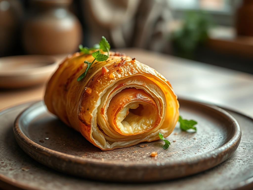 Coiled Puff Pastry