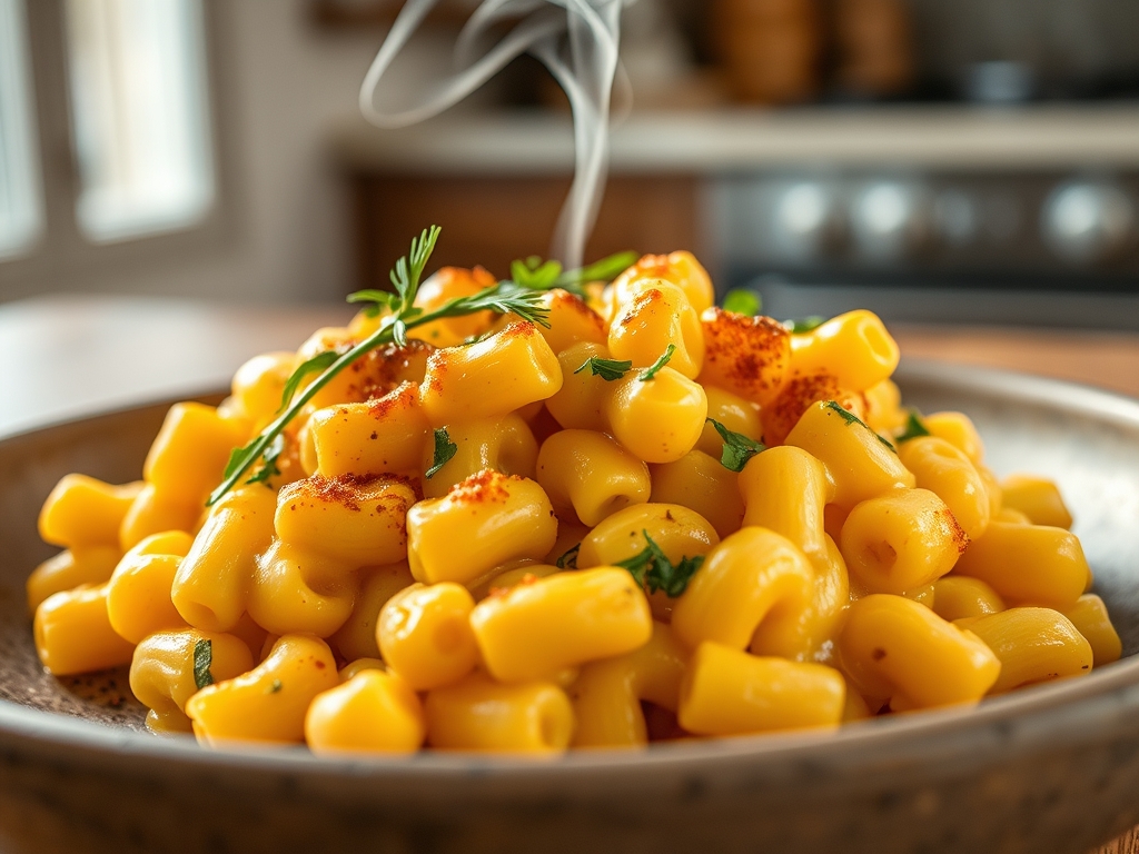 Curly Mac and Cheese