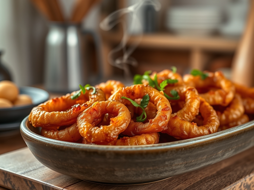 Curly Onion Rings