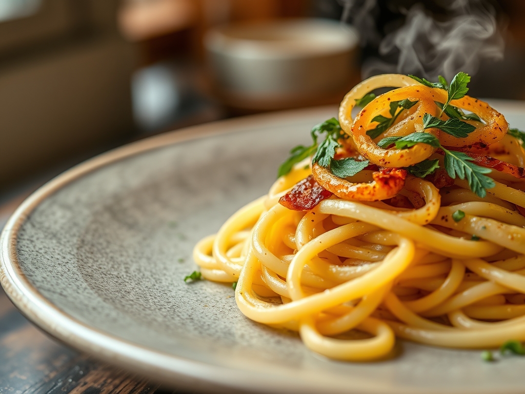 Curly Parsnip Noodles