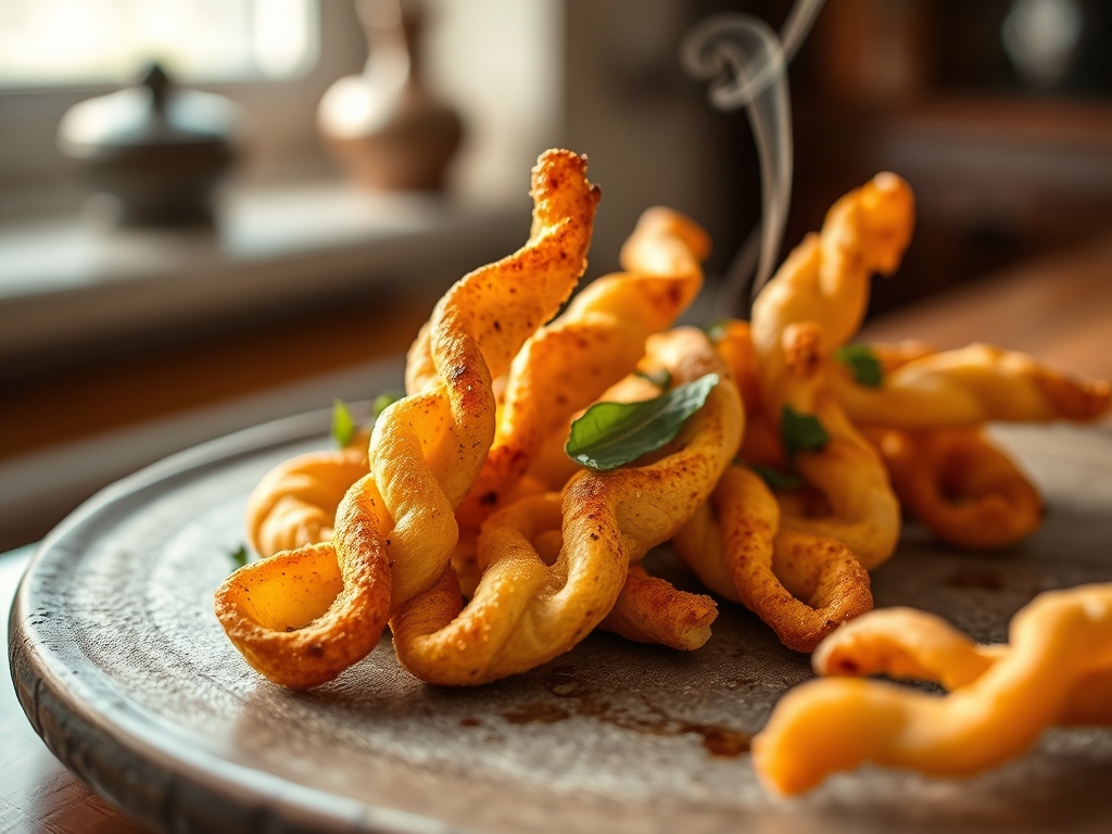 Curly Pizza Twists