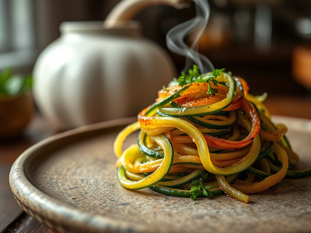 Spiralized Cucumber