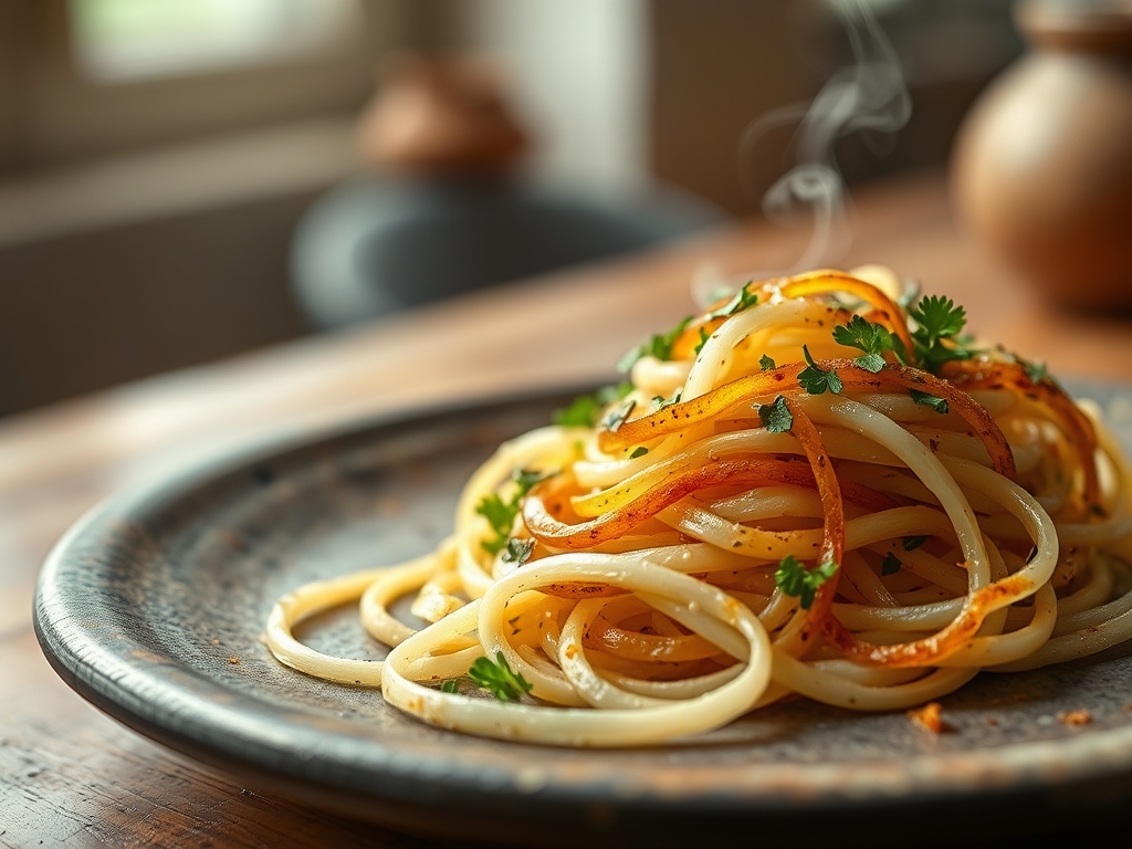 Spiralized Jicama