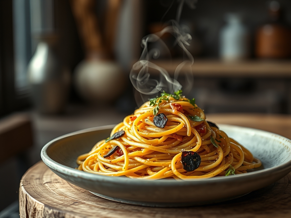 Spiralized Orzo