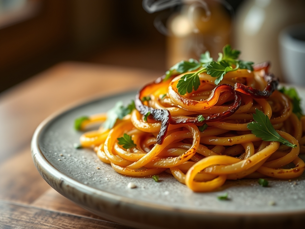 Spiralized Rutabaga