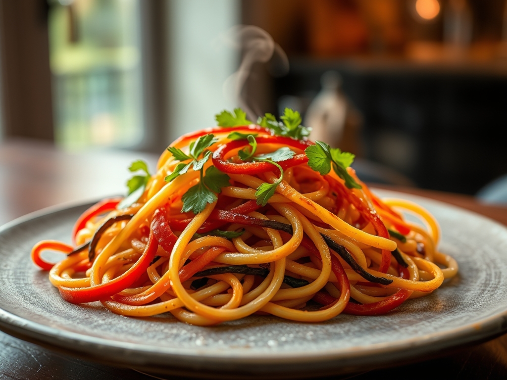 Spiralized Vegetable Medley