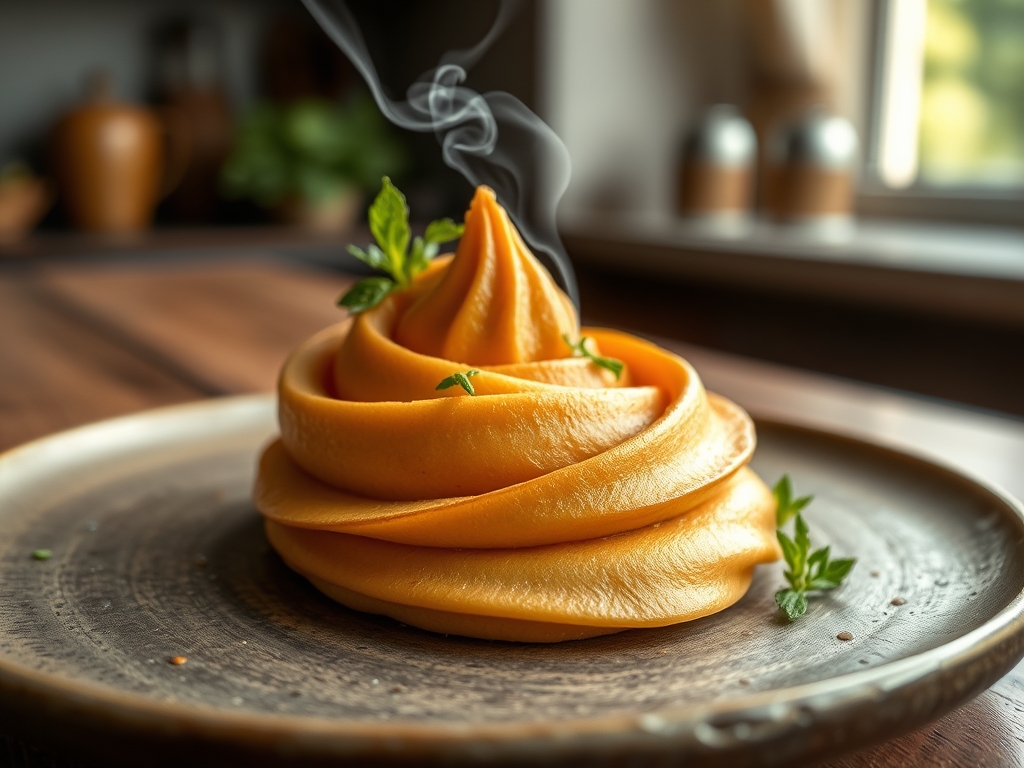 Curly Macaron Swirl