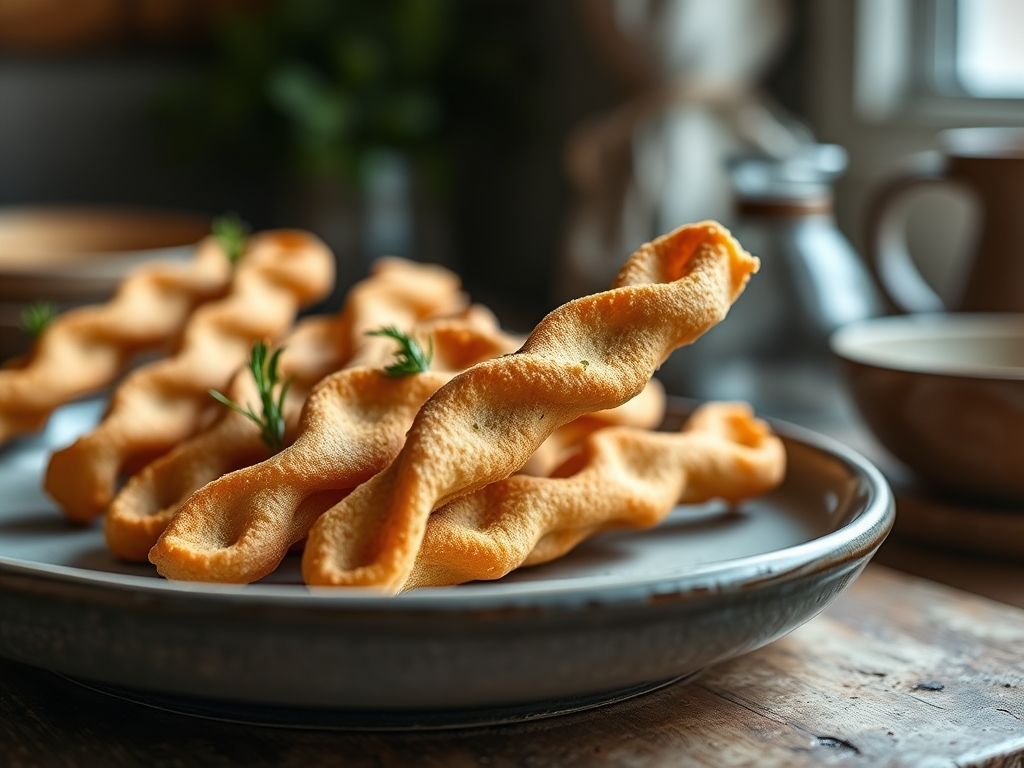 Curly Shortbread Twists