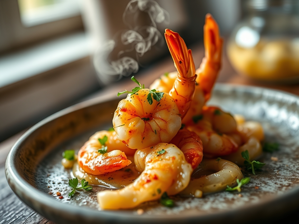 Shrimp Thermal Curl