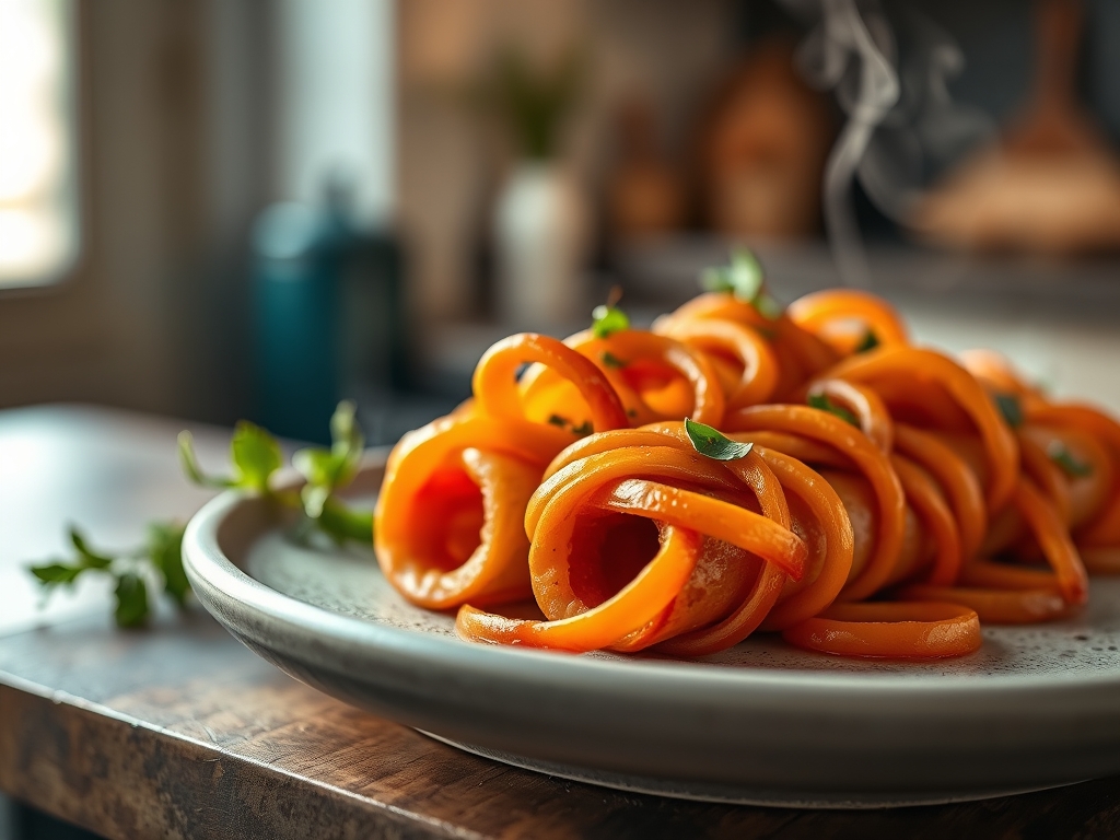 Spiralized Hot Dogs